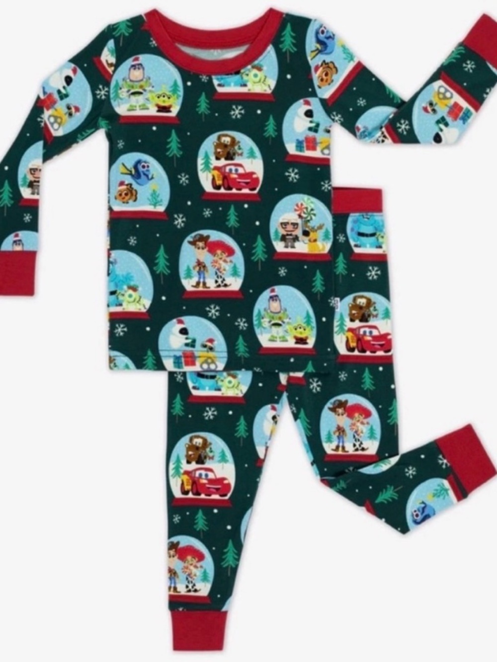 Little Sleepies Pixar Christmas pajamas (4T)